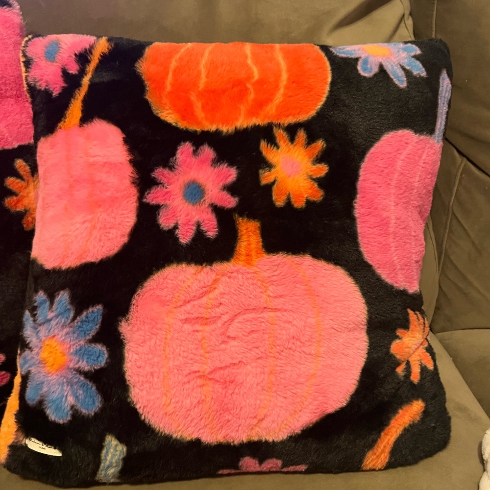 Chelsea & Theodore Pumpkin Pillows - Picture 2 of 3